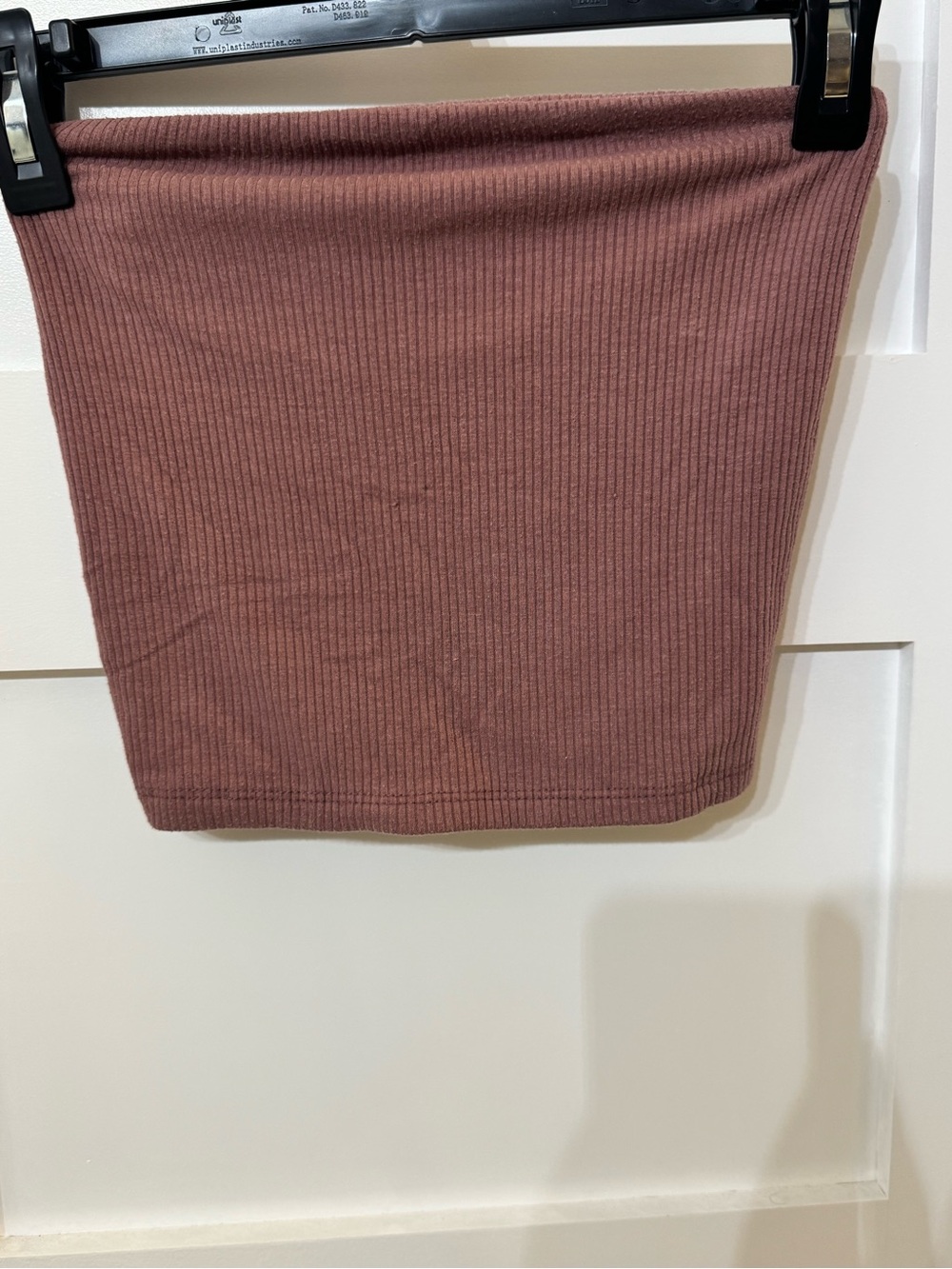 American Eagle Dusty Rose ribbed tube top